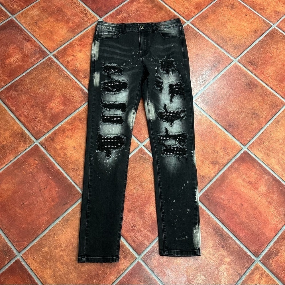 Mintcrew Mens Studded Jeans